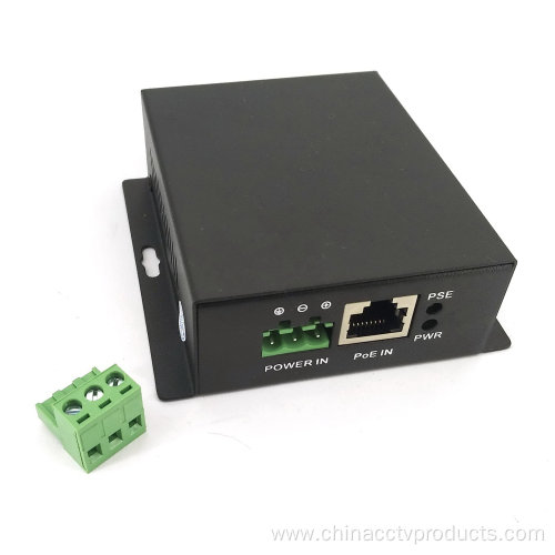 9~52VDC Input 1000Mbps 30W Solar PoE Injector supply